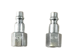 X-racing 2PCS 1/4” AIR PLUG SET, FEMALE, I/M STYLE NM-ART017