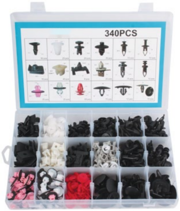 X-racing 340PCS PANEL CLIPS KIT PCL232