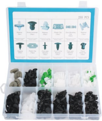 X-racing 255PCS PANEL CLIPS KIT PCL225